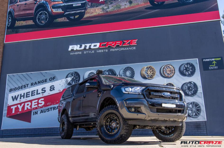 FORD RANGER D LOCKER BLACK